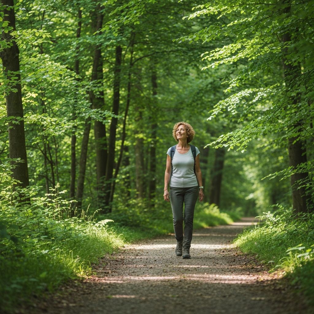 Marche dans la nature